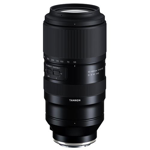 Tamron 50-400mm F/4.5-6.3 Di III VXD Lens - Sony E-mount