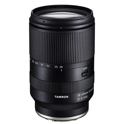 Tamron 28-200mm F2.8-5.6 RXD Lens - Sony E-mount