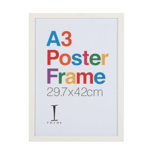 Widdop A3 iFrame Perspex White Poster Frame